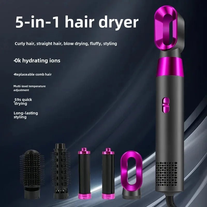 Brosse 5 - 1 : séchage+brushing pour un coiffage impeccable - Lipsy Hair