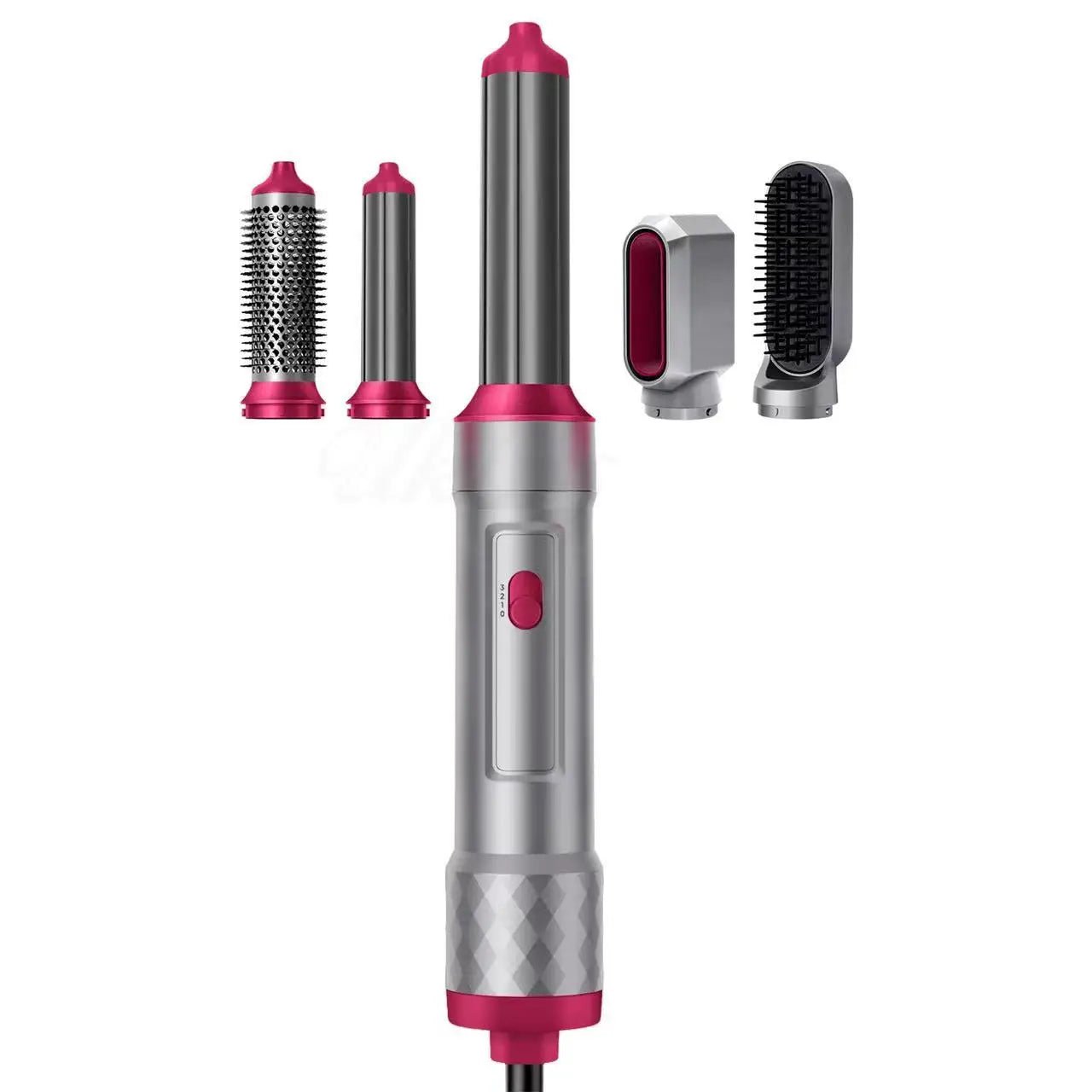 Outil coiffure 5 - en - 1 avec brosse chauffante – Séchage, lissage & volume - Lipsy Hair